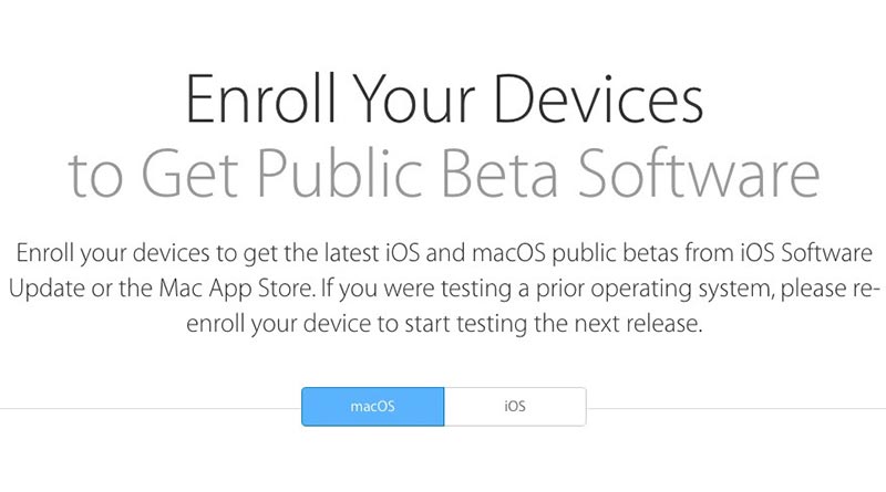 macOS Sierra Beta dan iOS 10 Beta