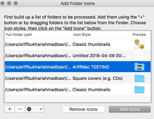 Add Icons