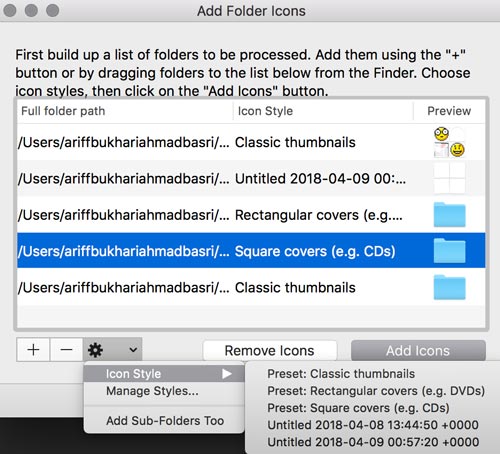 Mac Icon style