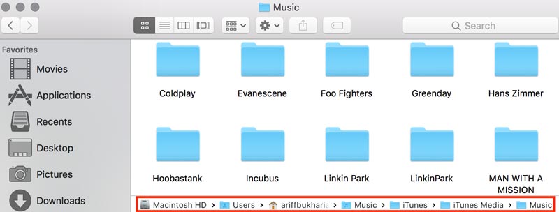 Show Path Bar