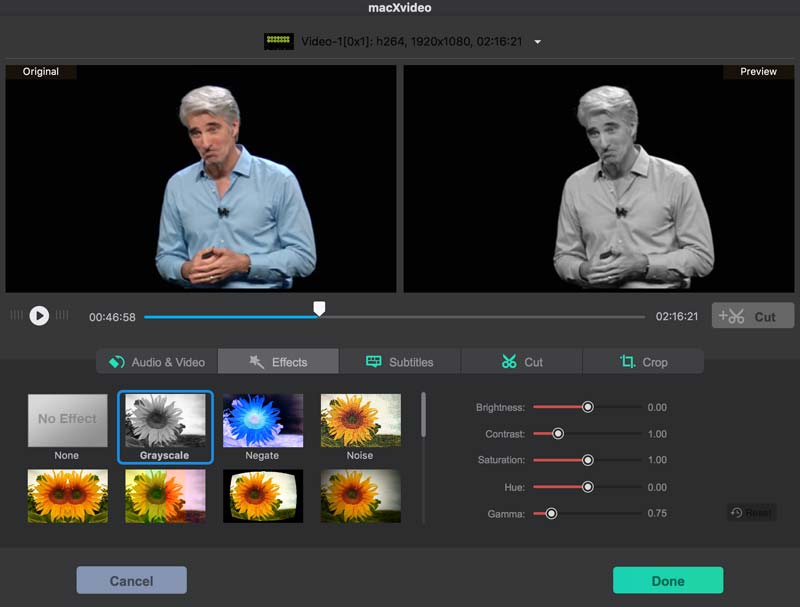 macXvideo editor