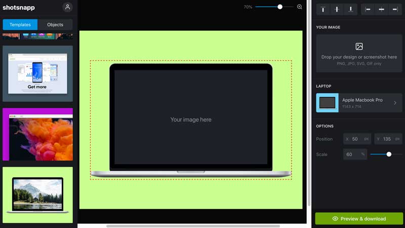 shotsnapp UI