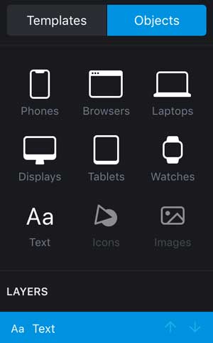 shotsnapp object and templates