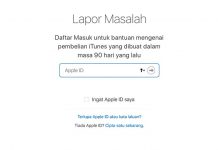 Lapor Masalah aplikasi App Store