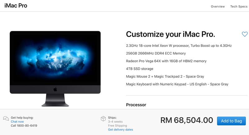 Harga iMac Pro 2019