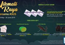 Promosi ASUS Raya 2019