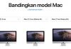 perbandingan model iMac