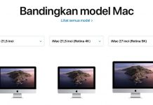 perbandingan model iMac
